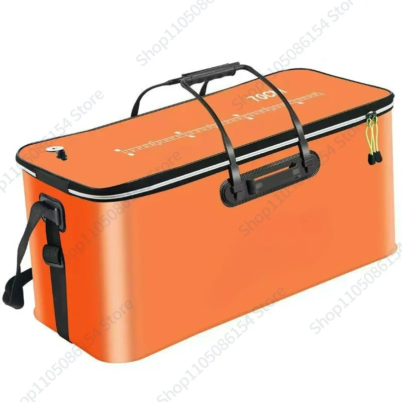Large fish bucket object bucket Large fishing box Giant fish bucket Folding fishing box