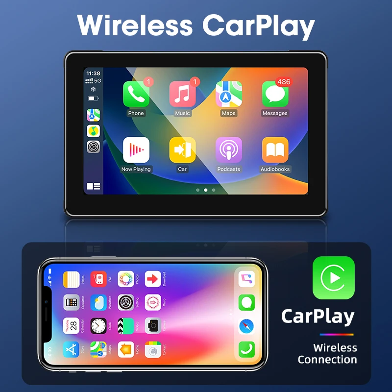 JMCQ-مشغل رقمي للدراجات النارية مقاوم للماء ، شاشة عرض سيارة ، كاميرا محمولة ، كاميرا داش DVR ، شاشة مراقبة تلقائية ، IPX7 ،. #4