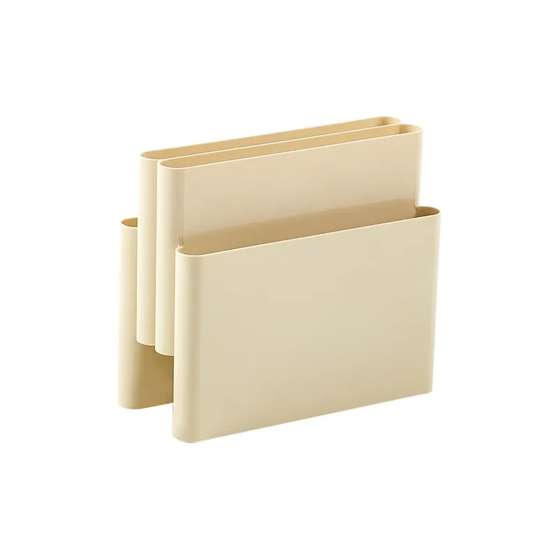 

Simple medieval floor type, book storage rack, multi-grid desktop finishing, small bookshelf decoration books and newspapers