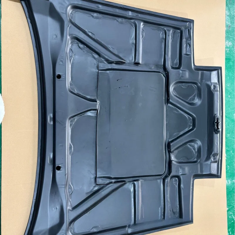 For Nissan S13 Pop Up Headlight VF Style Vented Carbon Fiber Hood Engine Bonnet Front Engine Cover Car Modified Parts