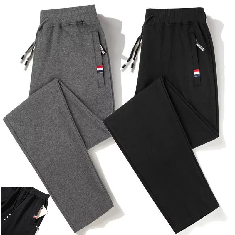 

Autumn Pants Men Fitness Sportswear Tracksuit Elastic Waist Sweatpants Cotton Trousers Loose Gyms Jogger Track Pants Mens M- 8XL