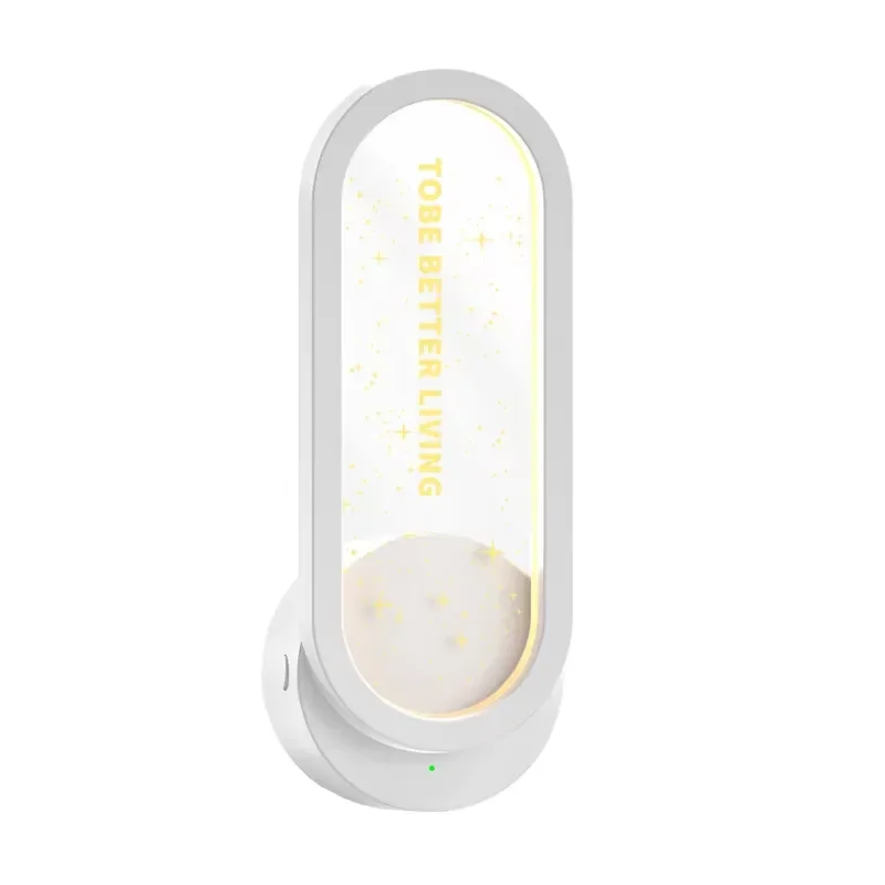 Small negative ion air purifier, toilet and bathroom odor remover, star atmosphere light