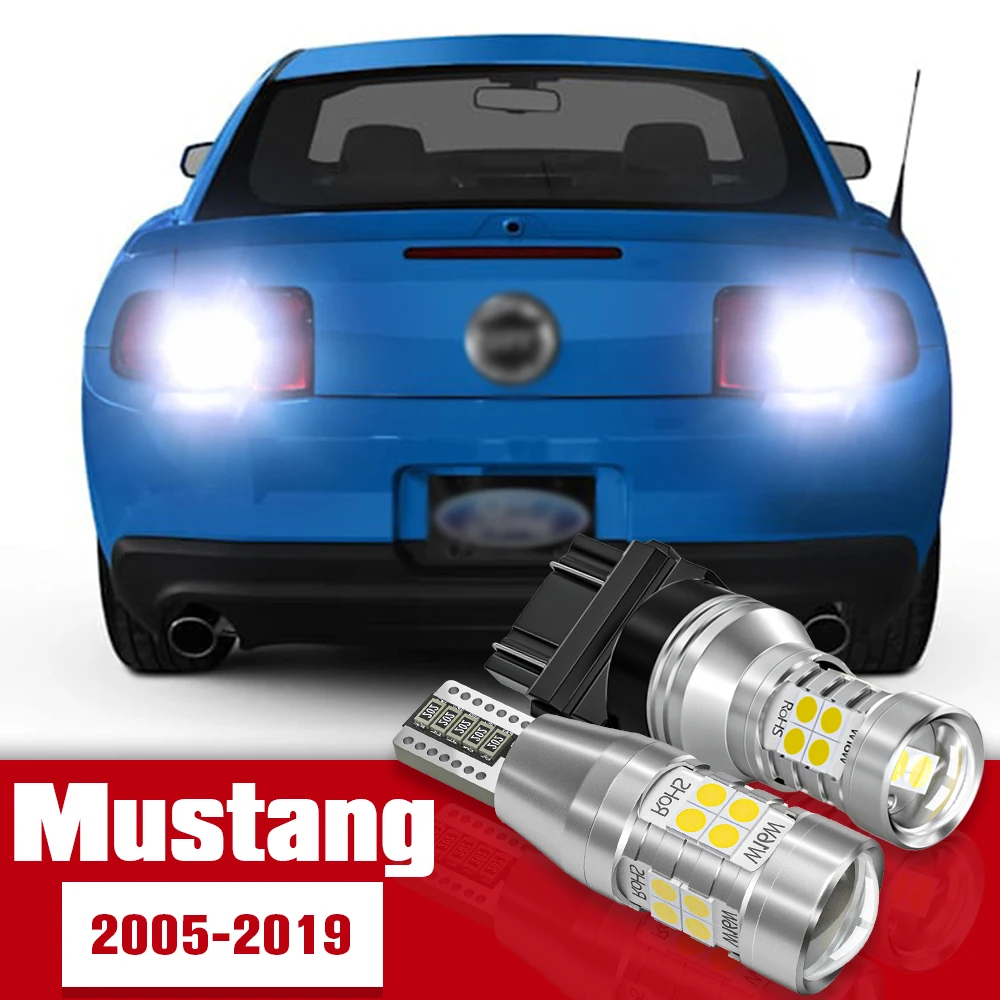 

2pcs LED Accessories Reverse Light Bulb Lamp For Ford Mustang 2005-2012 2006 2007 2008 2009 2010 2011 2015 2016 2017 2018 2019