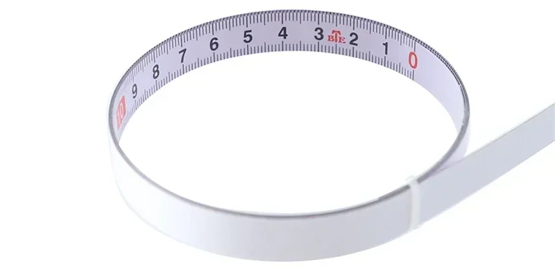 Mitre Track Tape Measure Self Adhesive Metric Steel Ruler Mitre Saw Scale untuk T-track Router Table Saw Band Saw Alat Pertukangan