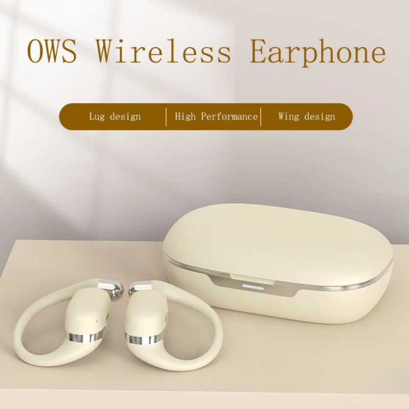 OWS Wireless Earphone Bluetooth Hanging Ear Earbud Ultra-long Life Support APP Tuning Open Game Earplug Directional Transmission