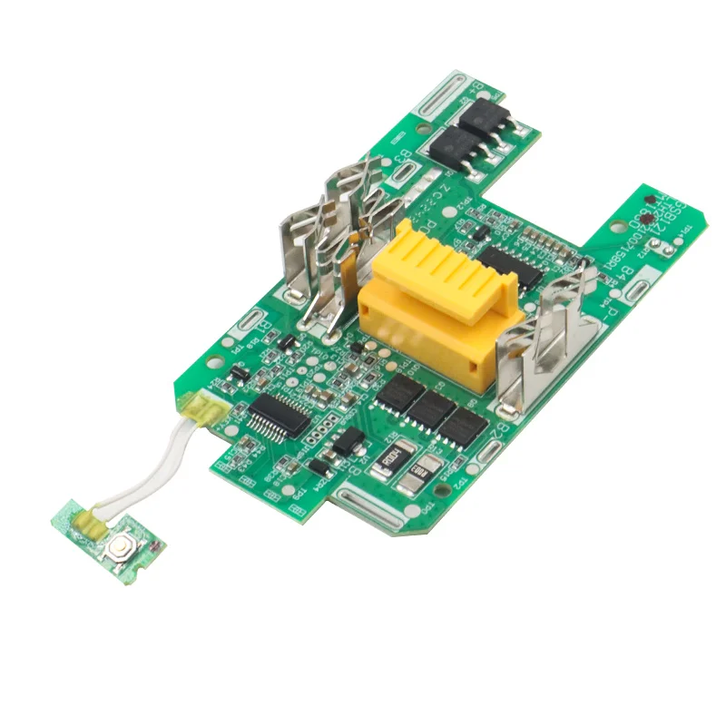 Bl1890 li-ion bateria caso pcb proteção de carregamento placa de circuito escudo caixa BL1860-15 para makita 18v 9.0ah etiqueta caixas