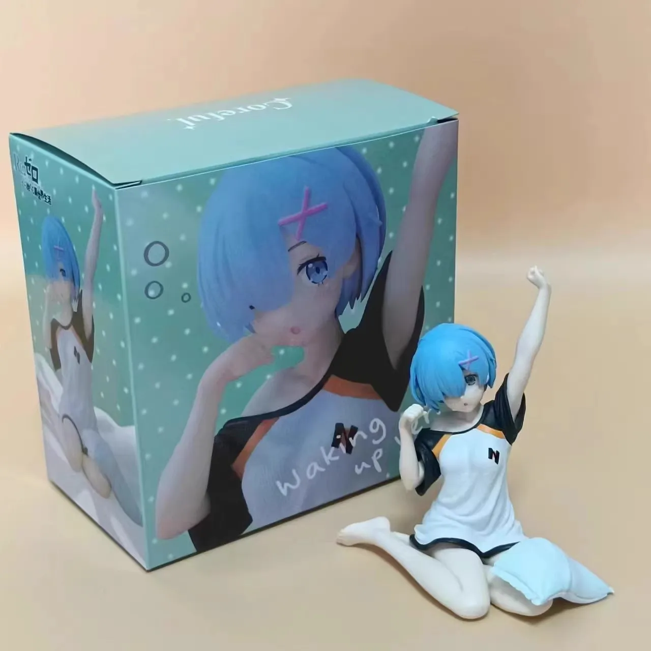 Rem Figures 10cm PVC Action Figures Re: Life in a Different World from Zero Figure Anime Rem Stretch Doll Toys for Collect Decor