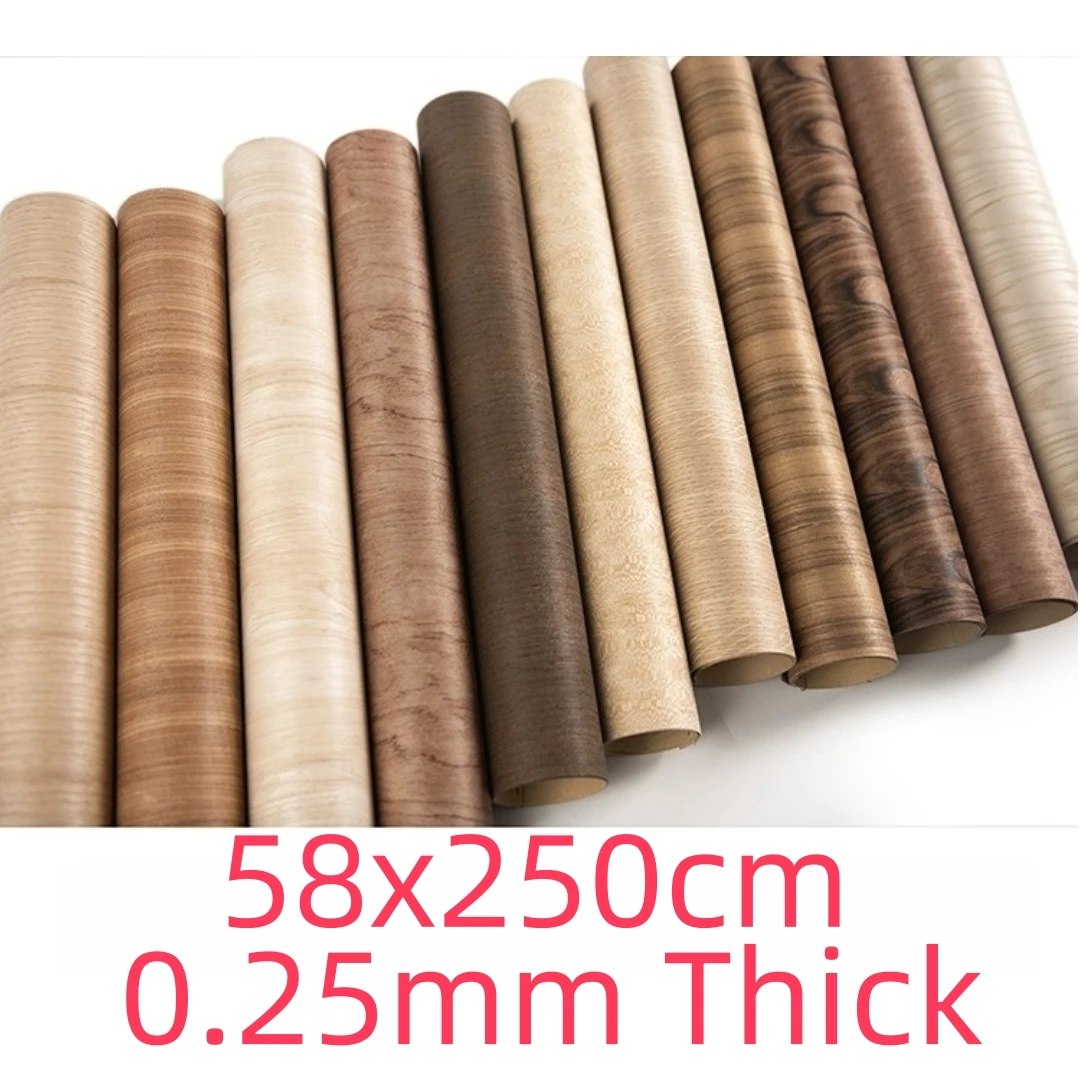 30+ Wide Natural Wood Veneer (Walnut Oak Maple Cherry Teak Ebony) for Furniture Renovation DIY Crafts Cabinetry Decorative