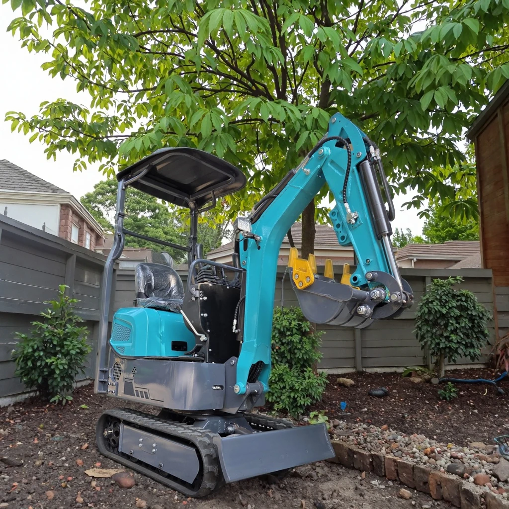 حفارة صغيرة ZONAWELL ZNW 12 فعالة، قوة حفر 7.2KN، تعمل مع المرفقات المختلفة في العديد من الصناعات #2