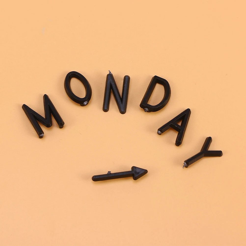 

8Pcs Plastic Letter Board Felt Message Board Creative DIY Home Decoration Photo Prop English Letters Letter Boards