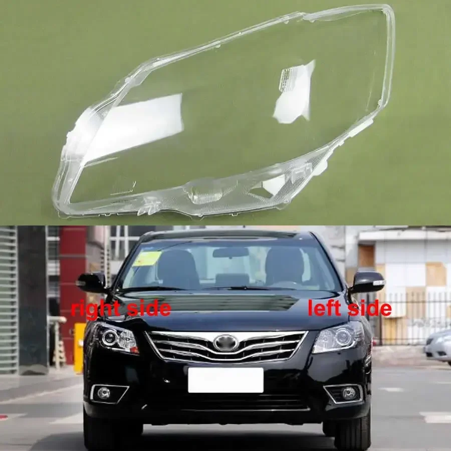 

For Toyota Camry 2009 2010 2011 155/154 Car Accessories Headlight Lens Cover Transparent Lampshade Headlamp Shell Plexiglass