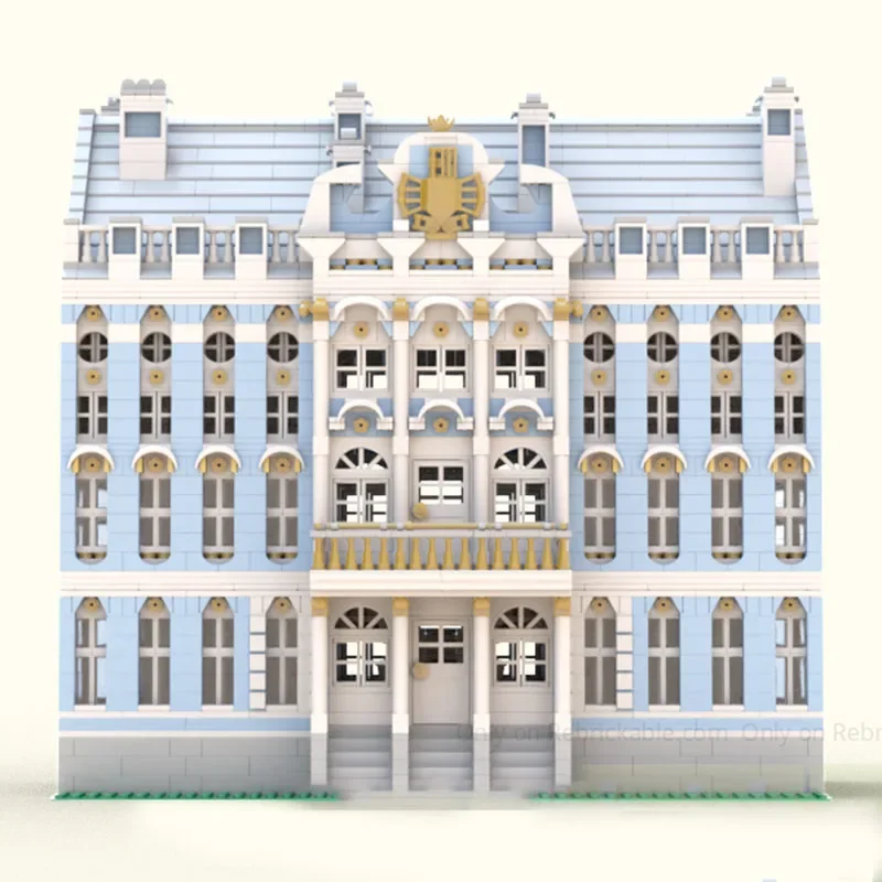 2025 Neues Produkt Moc-Bausteinmodell Catherine Palace Modularer Baustein Geschenk Kinderspielzeug DIY-Montageset