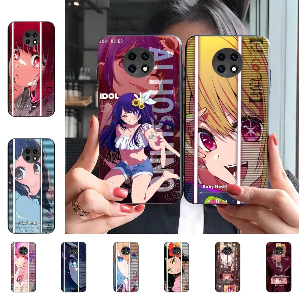 Oshi No Ko Anime Ai Hoshino chica funda de teléfono para Redmi 5 6 7 8 9 10 Plus Pro 6 7 8 9 A GO K20 K30 K40 Pro Plus F3 Fundas