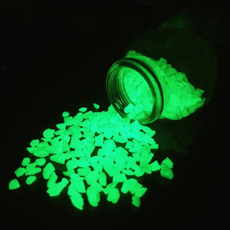 10g DIY Fluorescent Super Luminous Particles Glow Pigment Bright Gravel Noctilucent Sand Glowing In The Dark Sand Powder