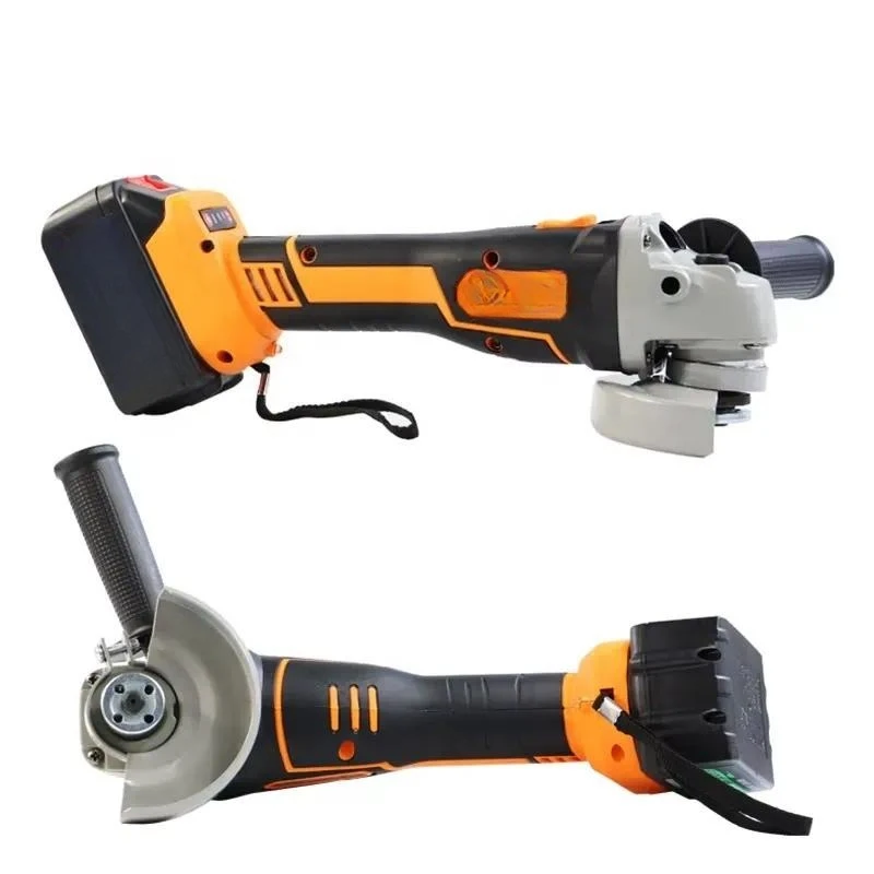 18V Cordless Electric Angle Grinder Portable Professional Polishing Machine Power Tools with Abrasives Manufacturer Price