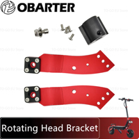 Obarter X3 Rotating Head Bracket Electric Scooter Obarter X3 Left and Right Support Plate Kit Bearing Aluminum Head Screws Parts