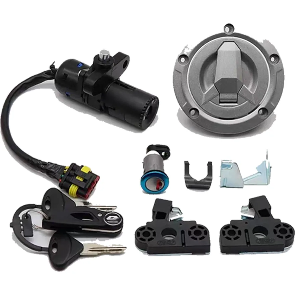 Motorcycle Ignition Switch Key Fuel Tank Lock Set Electric Door Lock For QJmoto SRK125S SRK125 S SRK125 accessories