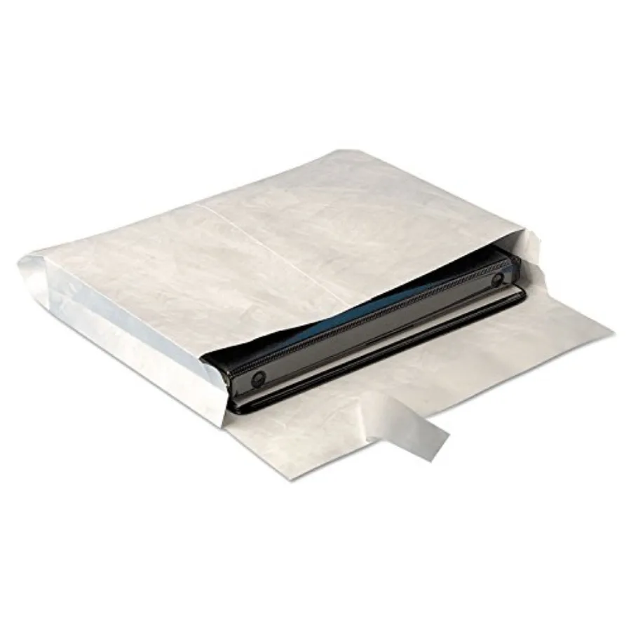 

Конверт Tyvek с открытым боком, 10 x 13 x 2 дюйма, упаковка 25 шт., R4611