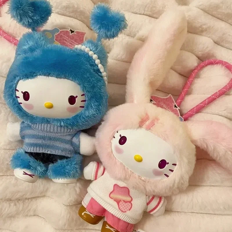 

Hello Kitty Pop Star Series Vinyl Blind Box Cute Hellokitty Pendant Doll Keychain Charm Kawaii Collectible Decor Sanrio Gifts