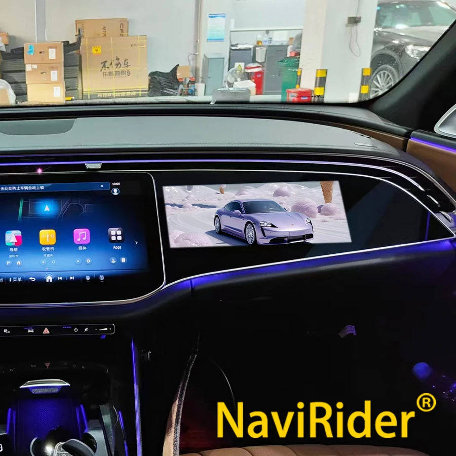 NEW Car Co-Pilot Multimedia Video Player Android 13 Car Radio For BENZ E CLASS E260 E300 W214 2024 Stereo Carplay GPS Navigation