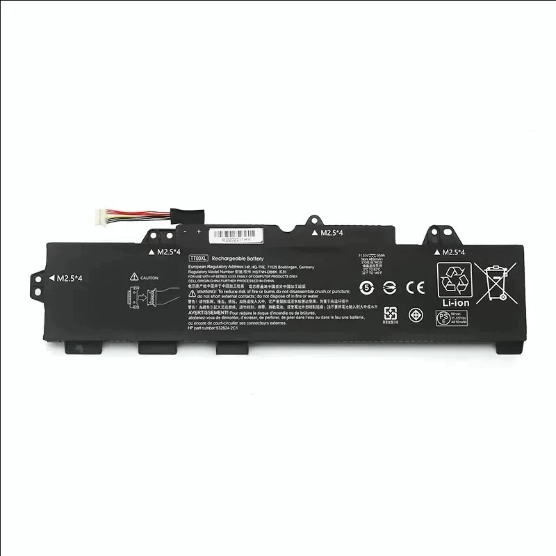 Batería de portátil ​ TT03XL TT03XL-BTI TT03056XL-PL HSTNN-UB7T HTNN-DB8K para EliteBook 755 G5 850 G5 850 G6 ZBook 15U G5 G6 56Wh
