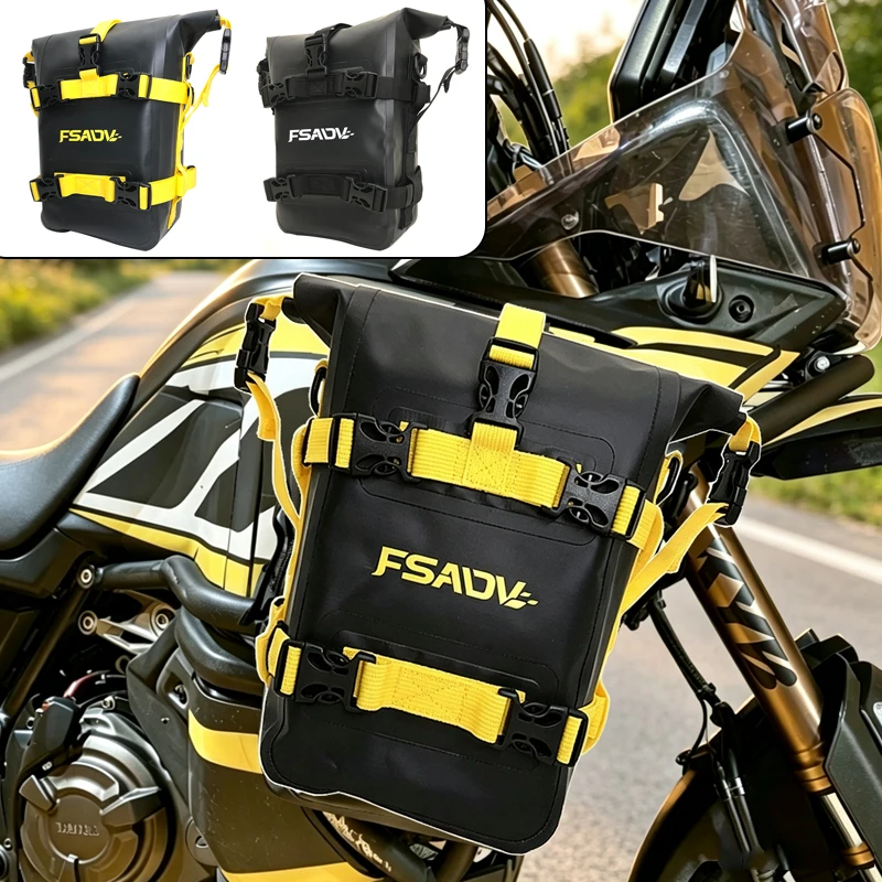 Frame Crash Bars Waterproof Bag For BMW R1200GS R1250GS ADV For HONDA NC750X CB500X Motorcycle Bumper Repair Tool Placement Bag