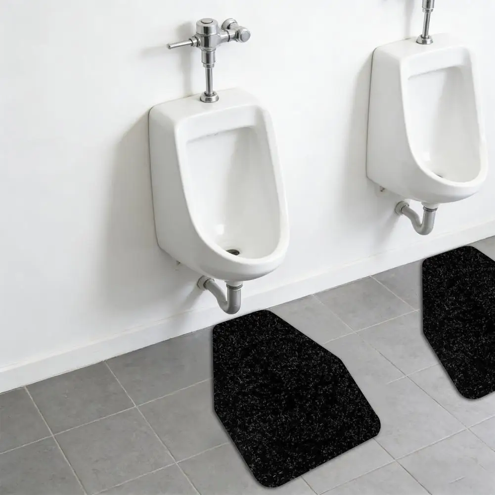 

6Pcs Urinal Floor Mats for Men Bathroom Absorbent Urinal Pads Reduce Odors Protect Floors Washable Non-Slip Urinal Rug for Guest