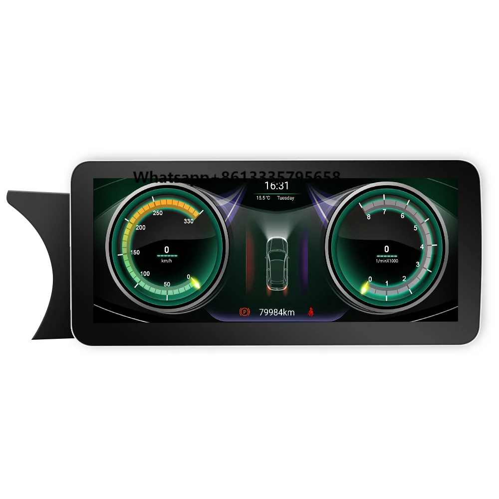 

12.3 Inch Android 11 Car GPS Navi Screen for Mercedes W204 W205 8+128GB RAM BT Radio Stereo Carplay