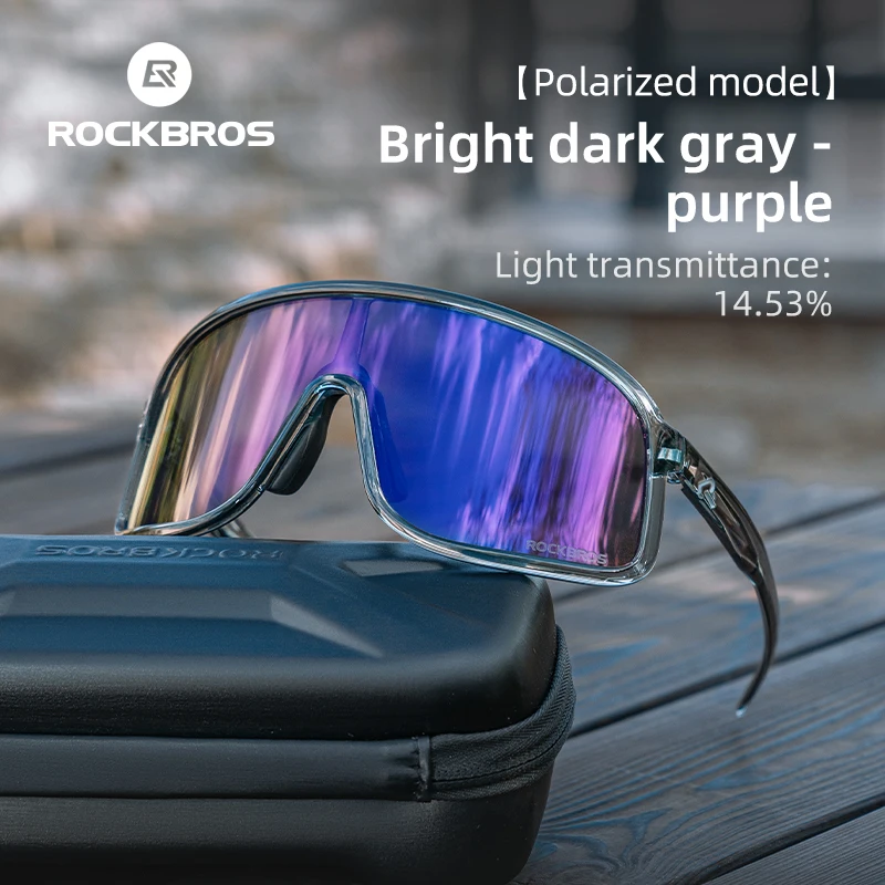 ROCKBROS Cycling Sunglasses Black 3
