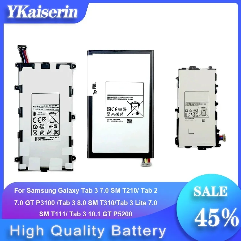 

T9500C T8220E Аккумулятор для планшета Samsung Galaxy Note 8,0 10,1 Pro 12,2 SM P900 GT N5100 N5110 N8000 N8010 N8020 Аккумуляторы + НО