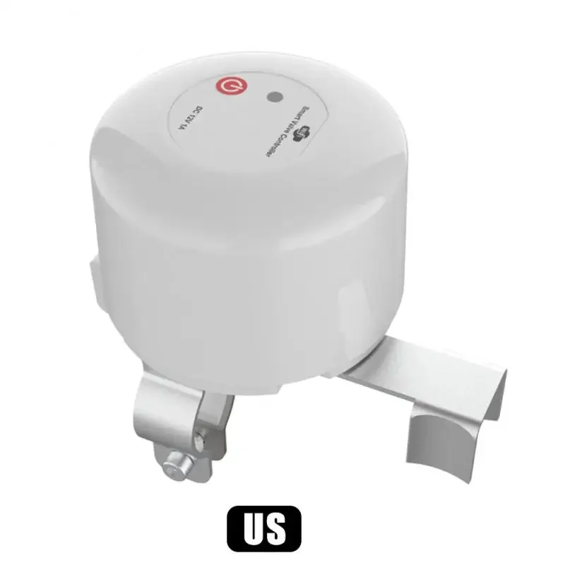 Tuya Smart WiFi Water Gas Valve ON/OFF Auto Control Timer DN15 DN20 Pipe Valve Support Alexa Remote Controller Gas Sensor