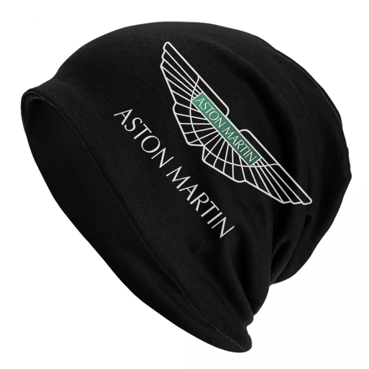 Aston Martin F1 Warm Knitted Cap Fashion Bonnet Hat Autumn Winter Outdoor Beanies Hats for Unisex Adult