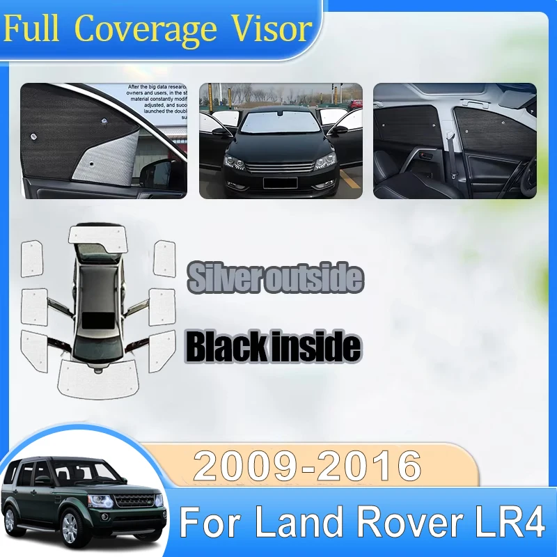 

Car Sun Visor For Land Rover Discovery 4 LR4 Accessories 2009-2016 UV Protection Cover Sunshade Windshield Window Curtain Tools