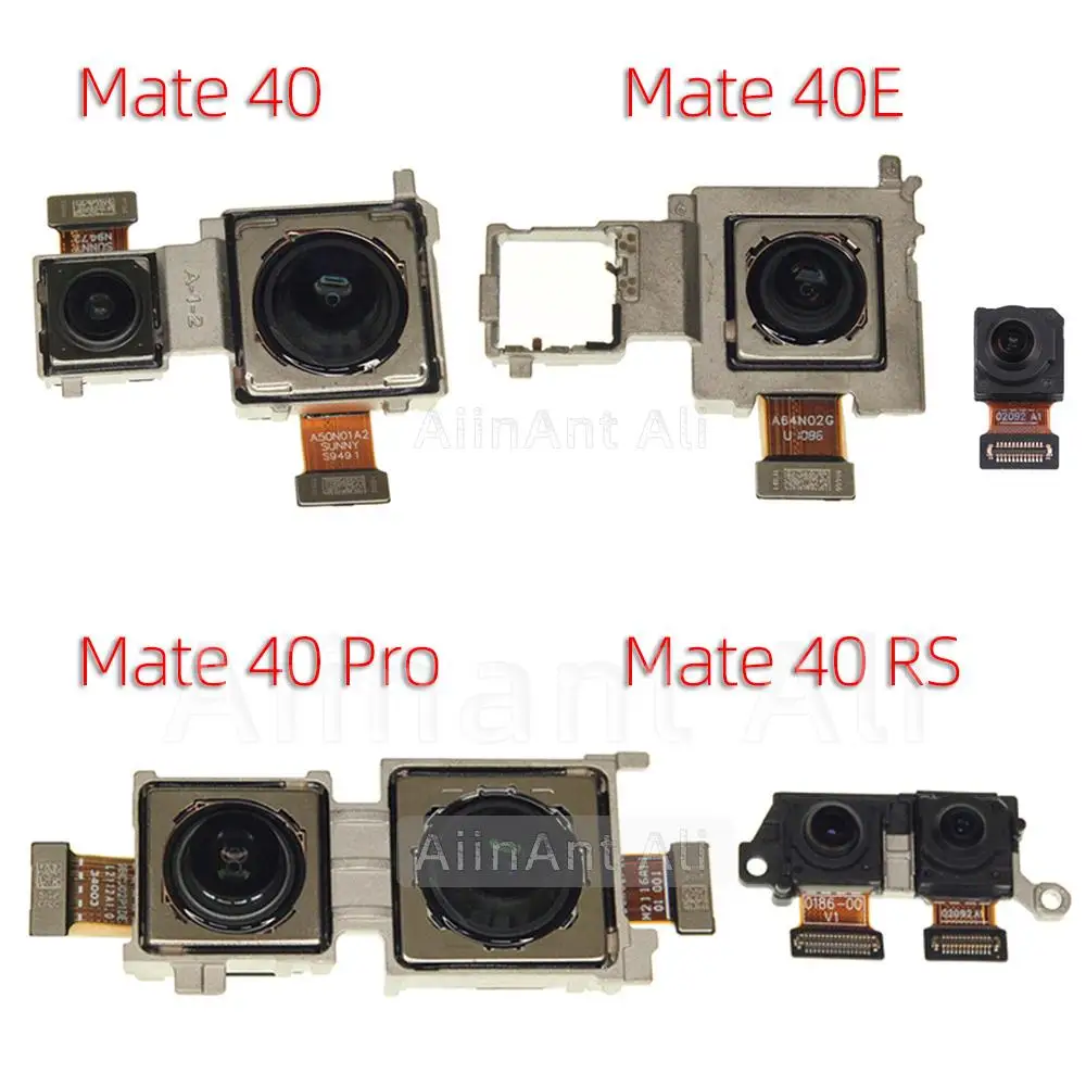 

AiinAnt Rear Main Back Camera Module Front Camera Flex Cable For Huawei Mate 40 40E RS 40RS Pro Plus 4G 5G Phone Repair Parts