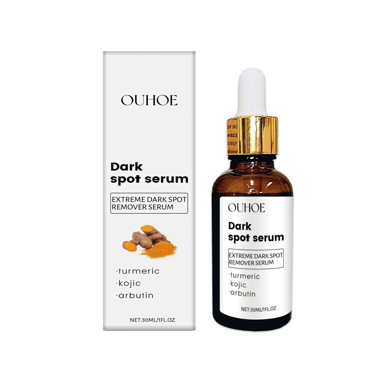 Brightening Face Serum Fade Dark Lighten Melanin Pigment Correction Shrink Pore Hydrate Repair Moisturizing Rejuvenating Product