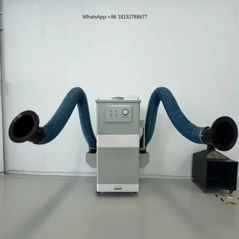 New Portable Welding Fume Extractor with Filter 99.9% Efficiency Mobile Smoke Purifier for Workshop