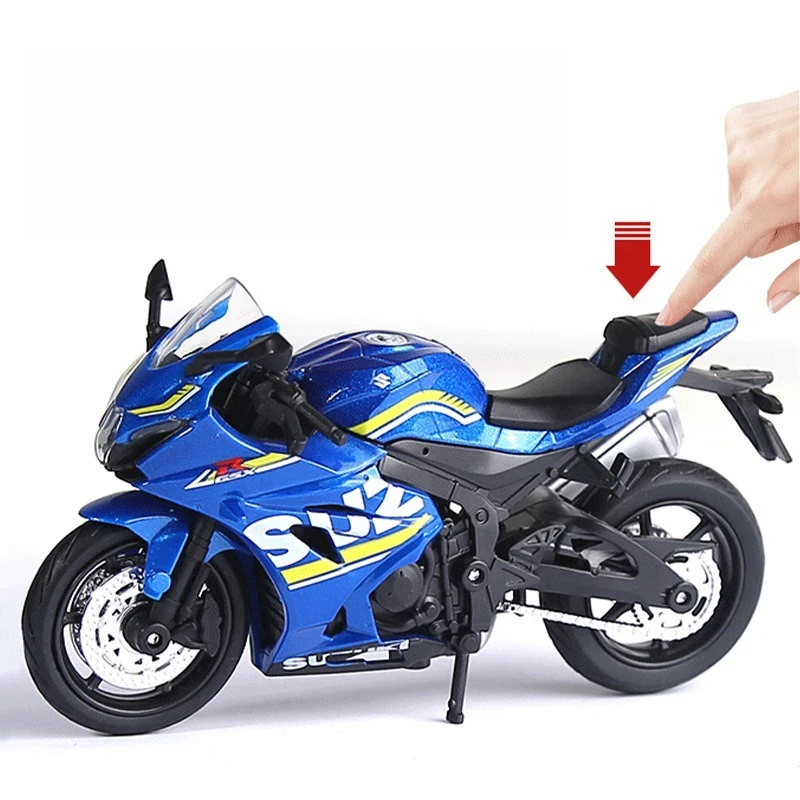 1:18 CBR1000RR R1 GSX1000 هايابوسا محاكاة سبيكة نموذج دراجة نارية جمع حقيقية ترخيص دراجة نارية لعبة مصغرة