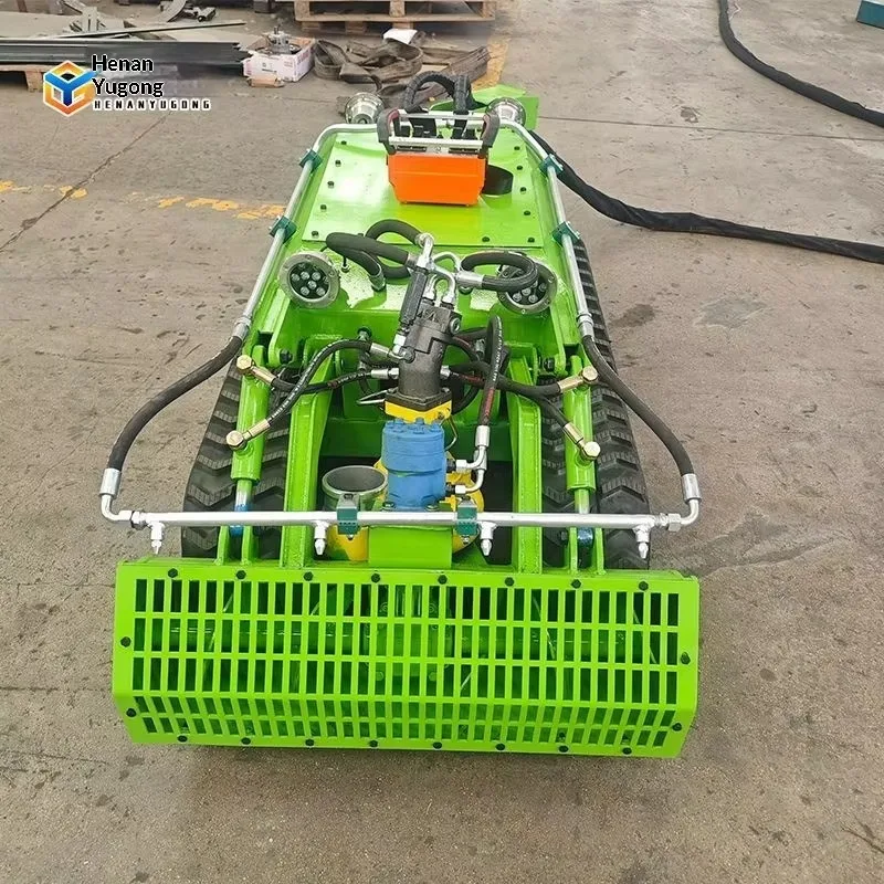 Sewage Treatment Sediment Removal 50m Depth Remote Control Sludge Cleaning Robot Submersible Dredging Vehicle