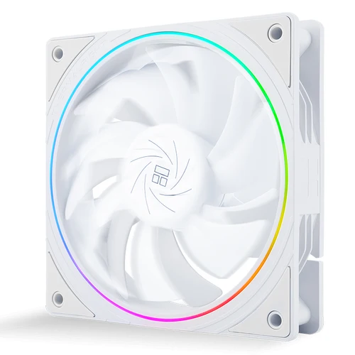Imagen 2 del producto Thermalright-ventilador de refrigeración con HALO de 120mm, dispositivo de ventilación de 5V, 3 pines, ARGB, para pc y gamer, exquisito efecto de luz de 360 °, para caja de ordenador