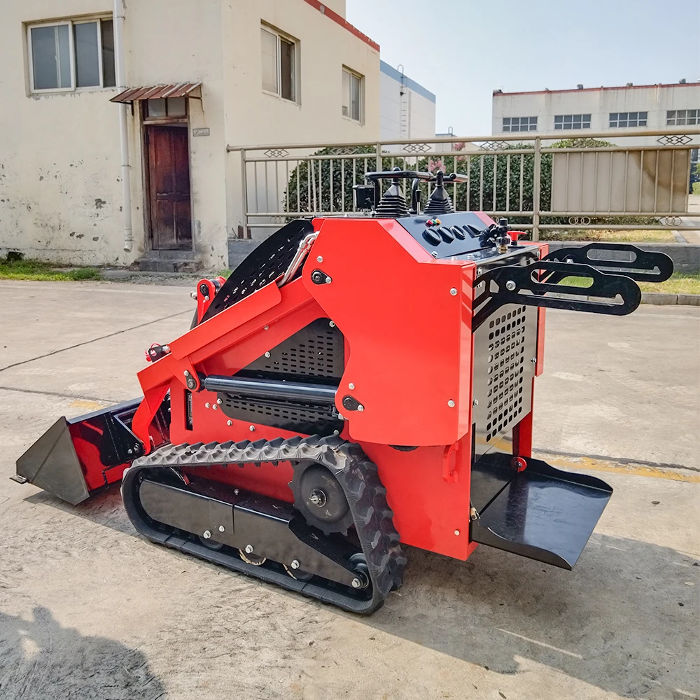 YG-T480 Chinese Manufacturer Cheap Mini Skid Steer Loader Multifunctional Mini Crawler Skid Steer Loader Factory Customization