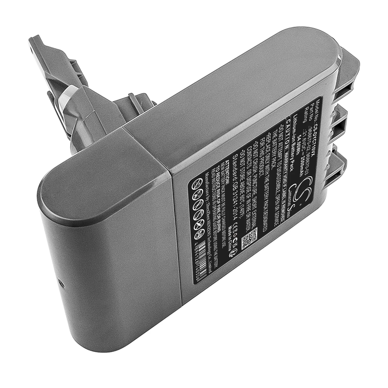Cameron Sino Vacuum Battery 968670-02 968670-03 for Dyson SV11 V7Motorhead Pro V7Total Clean Trigger Motorhead Vacuum Animal