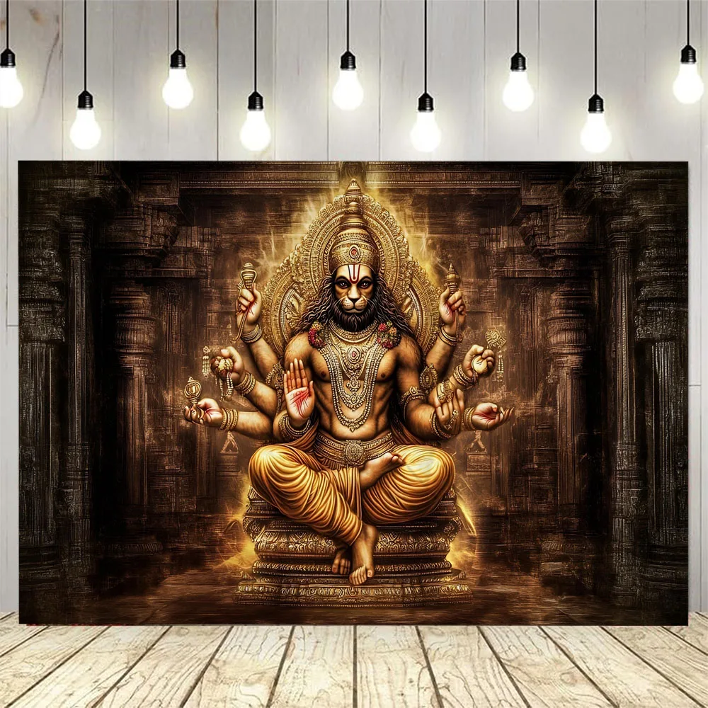Psychedelic Buddha tapestry meditation starry sky lotus wall hanging background poster studio home decoration fabric mural