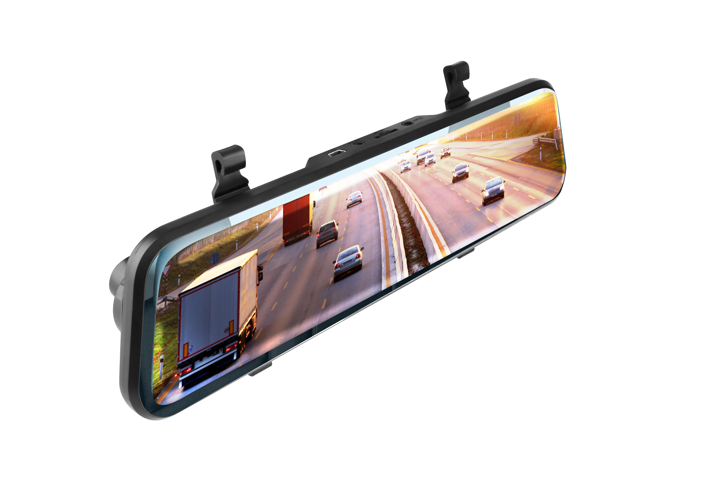 New Fashion 10.88inch Dvr Dash Cam Android Full Size Starlight Night Vision Stream Media 1080p Rearview Mirror Car Black Box