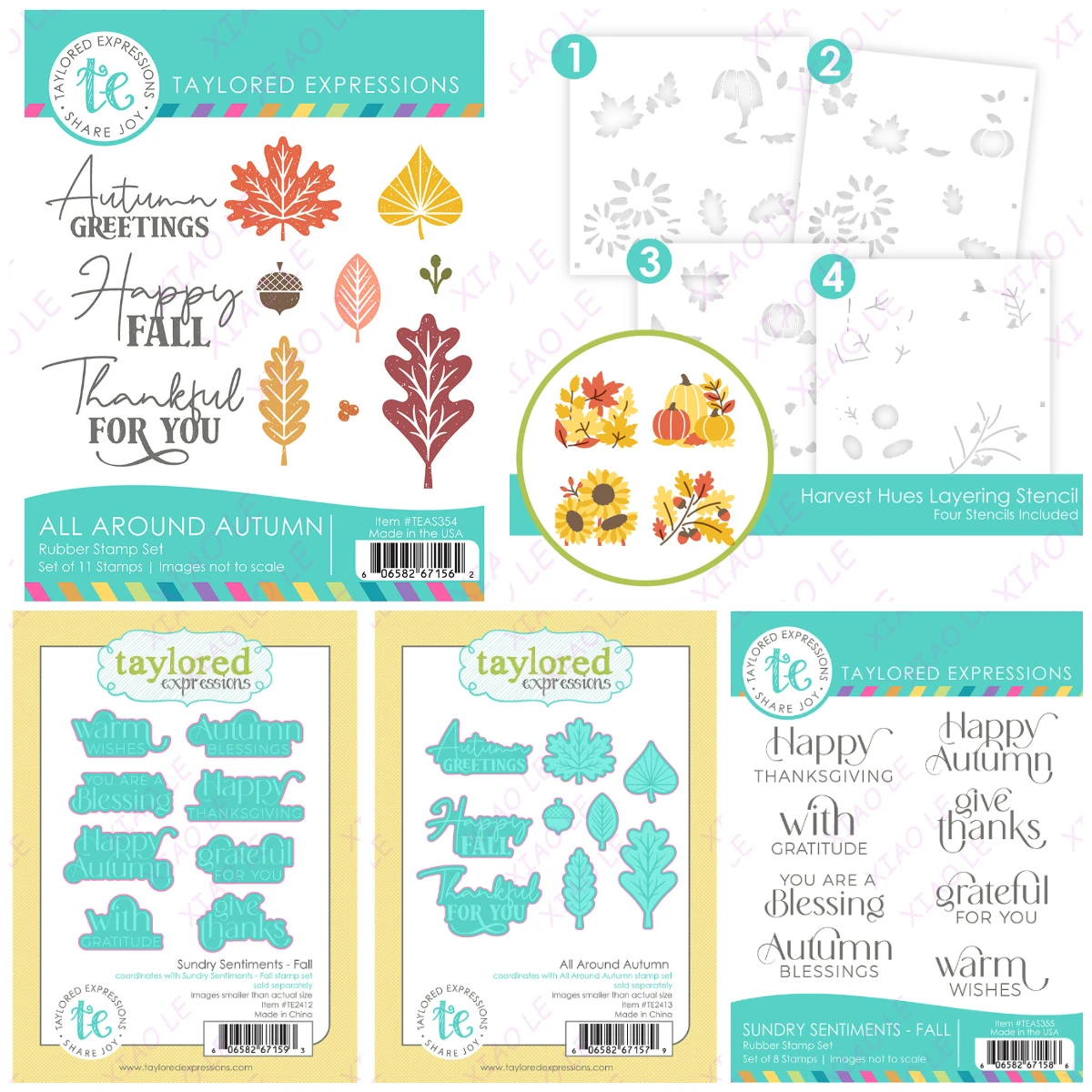 

Sundry Sentiments Harvest Hues Metal Cutting Dies Stamps Stencils Diy Scrapbook Paper Diary Decoration Card Handmade Embossing