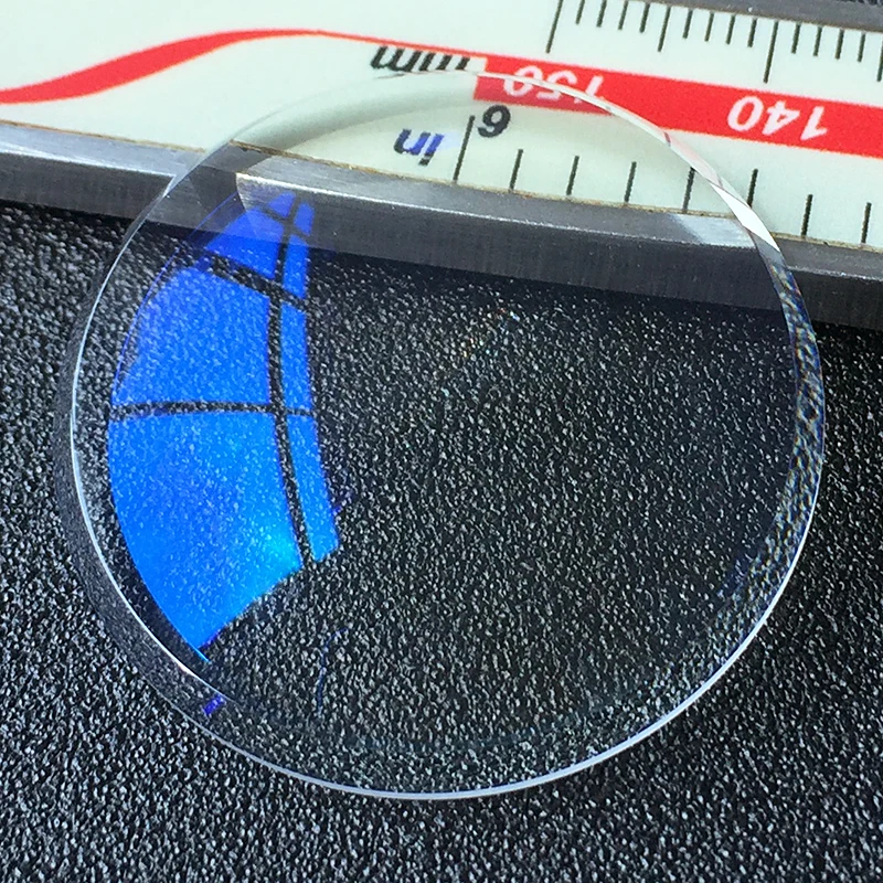 Double Dome Sapphire Crystal 32mm Watch Glass Blue/Red/Clear AR Coating For 6105 6106 6119 6306 6309 Mod Parts Replacement