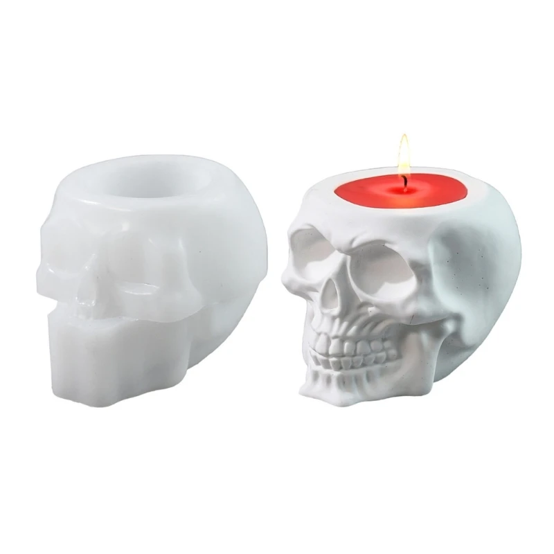 

Cup Mould Skull Head Holder Molds Aromatherapys Container Mold