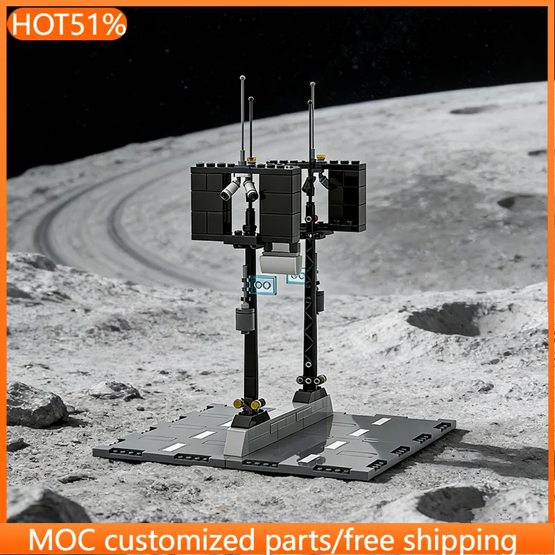 198 ชิ้น บิลบอร์ดแบบโมดูลาร์สำเร็จรูป MOC ปรับแต่งได้ บล็อกตัวต่อแบบโมดูลาร์ ของเล่นเทคโนโลยี DIY สำหรับเด็กผู้ชาย ของขวัญคริสต์มาส