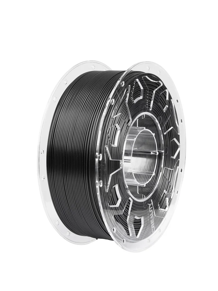 Creality HP ASA 3D-Drucker-Filament, 1,75 mm Durchmesser, 1 kg/Rolle, 3D-Druck-Verbrauchsmaterialien, extrem hohe UV-Beständigkeit, Schwarz