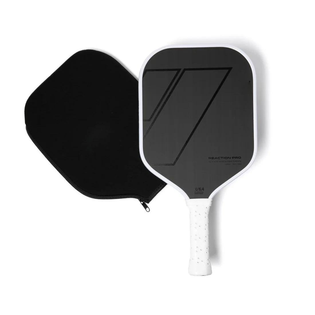 Professional T700 Carbon Fiber Pickleball Paddle 16mm Thickness Raw Carbon Surface High Friction Lightweight Pickleball Racket with Honeycomb Core for Men Women Indoor Outdoor Tournament Sports
