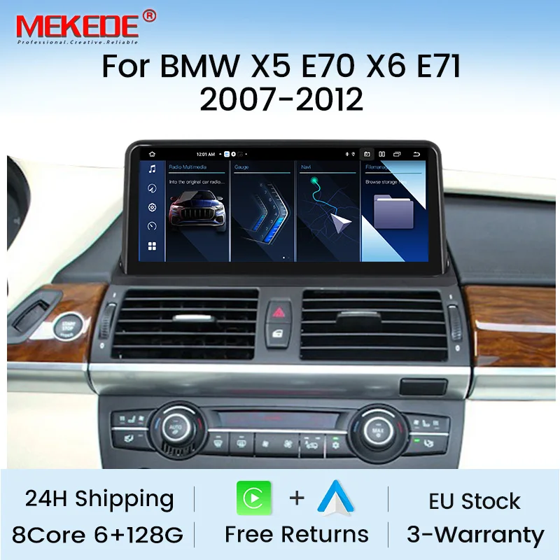 Android 14 Inteligentny System Multimedialny dla BMW X6 E71 2007–2014 – Pełna Recenzja i Praktyczne Porady